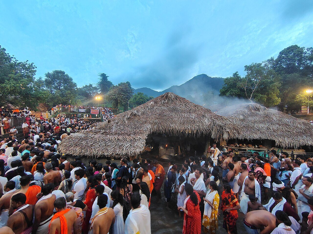 Pilgrims at Kottiyoor