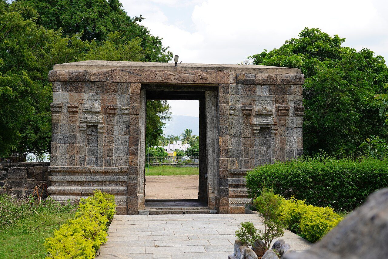 The entrance tower, from the Nayak period.