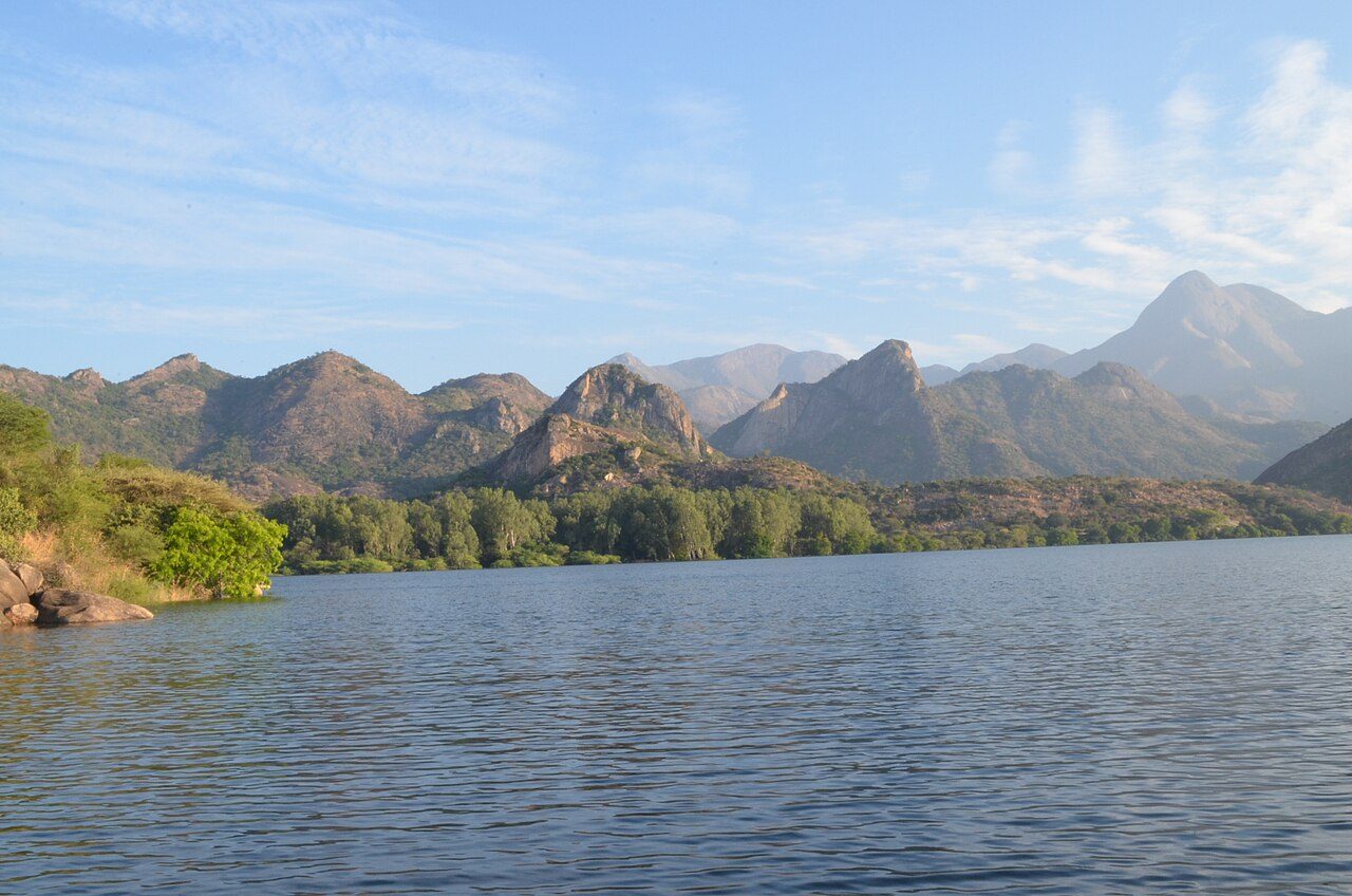 Thirumoorthy Falls and Temple