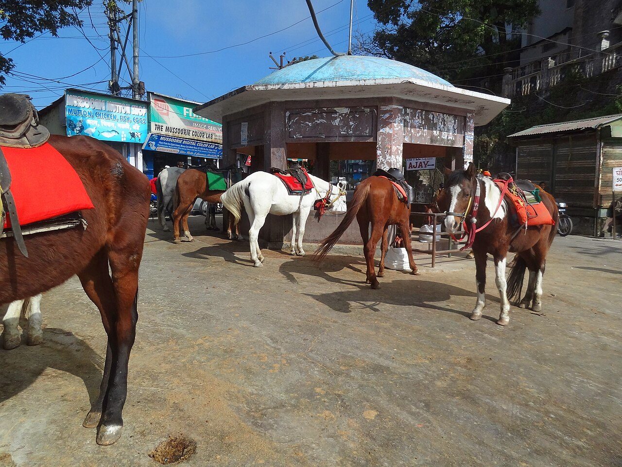 Mall Road Mussoorie