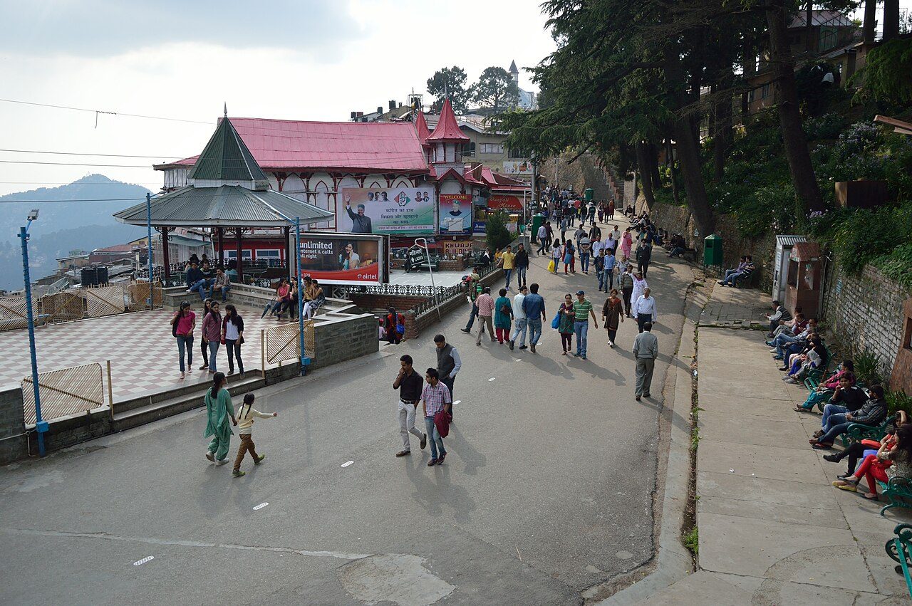 Mall Road Shimla