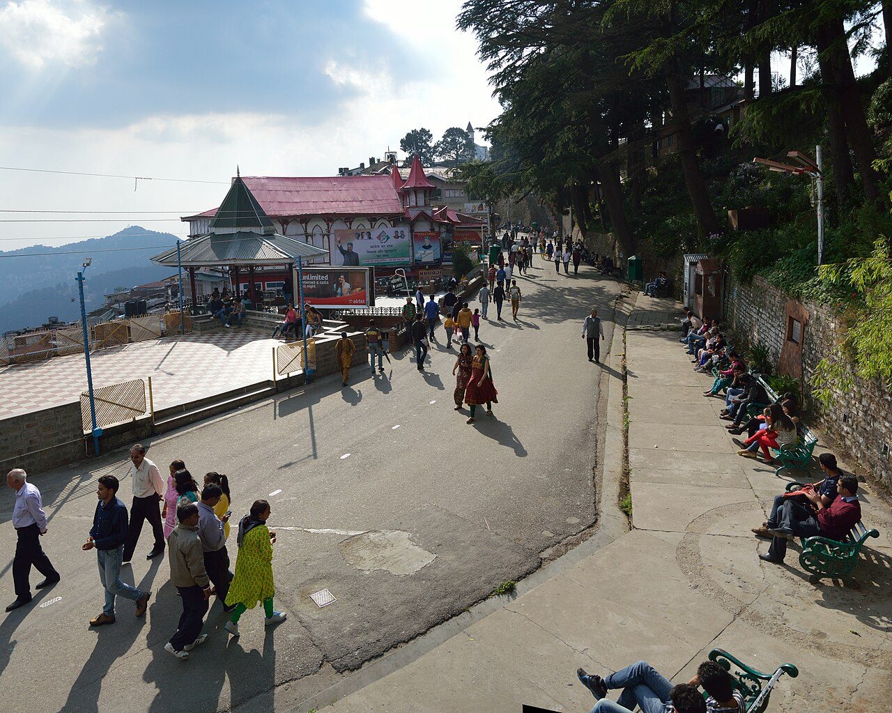 Mall Road Shimla