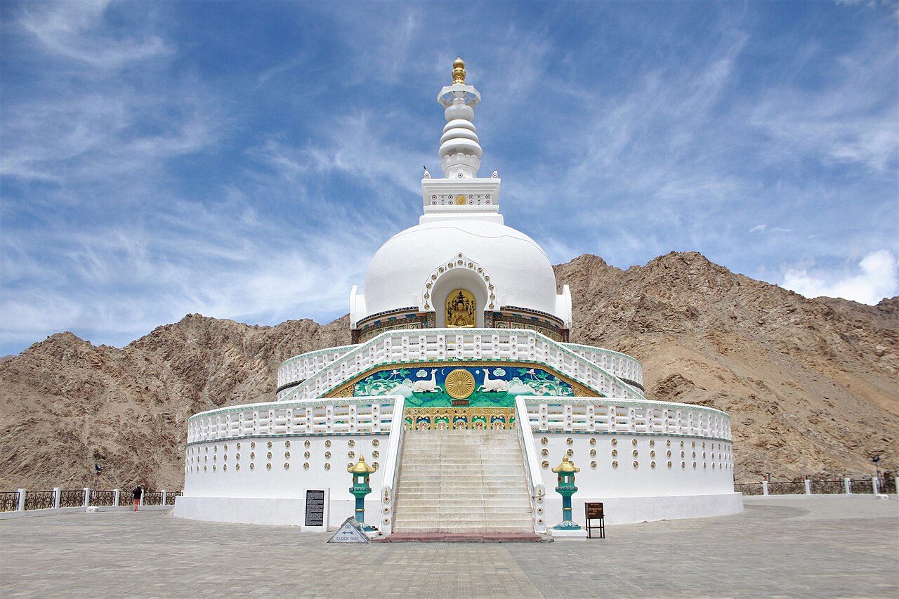 Shanti Stupa Leh