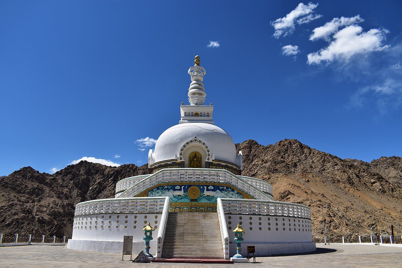 Shanti Stupa Leh