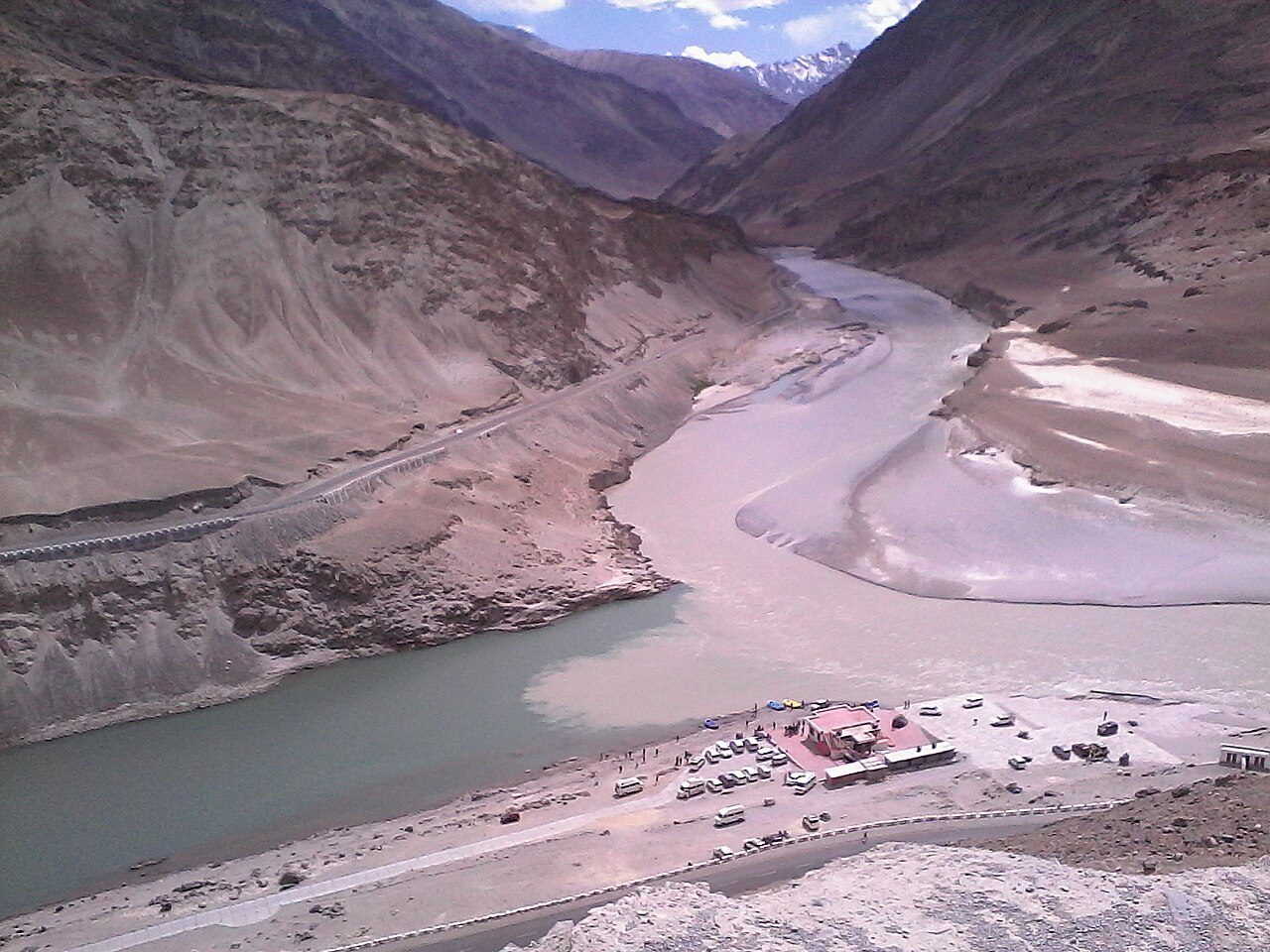 Indus Zanskar Confluence