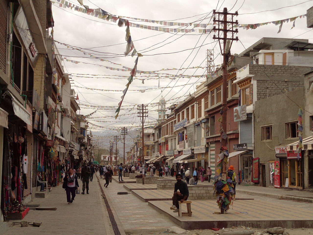 Leh Main Bazaar