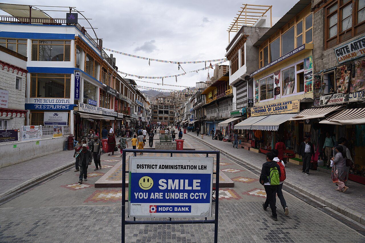 Leh Main Bazaar