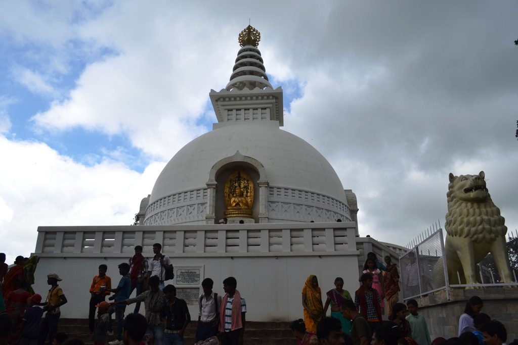 Vishwa Shanti Stupa Rajgir