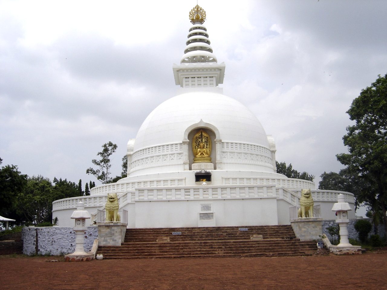 Vishwa Shanti Stupa Rajgir