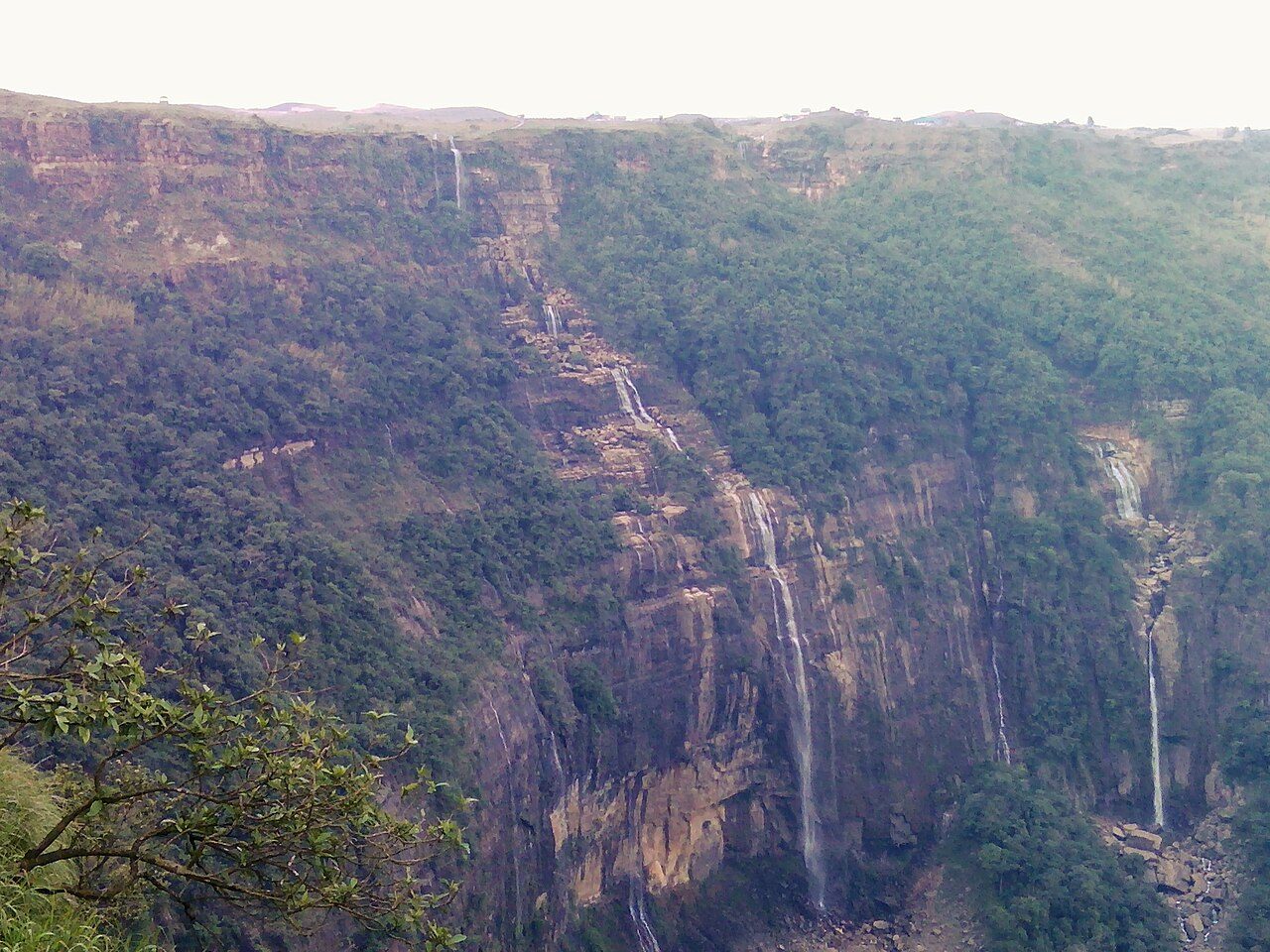 Seven Sisters Falls Cherrapunji