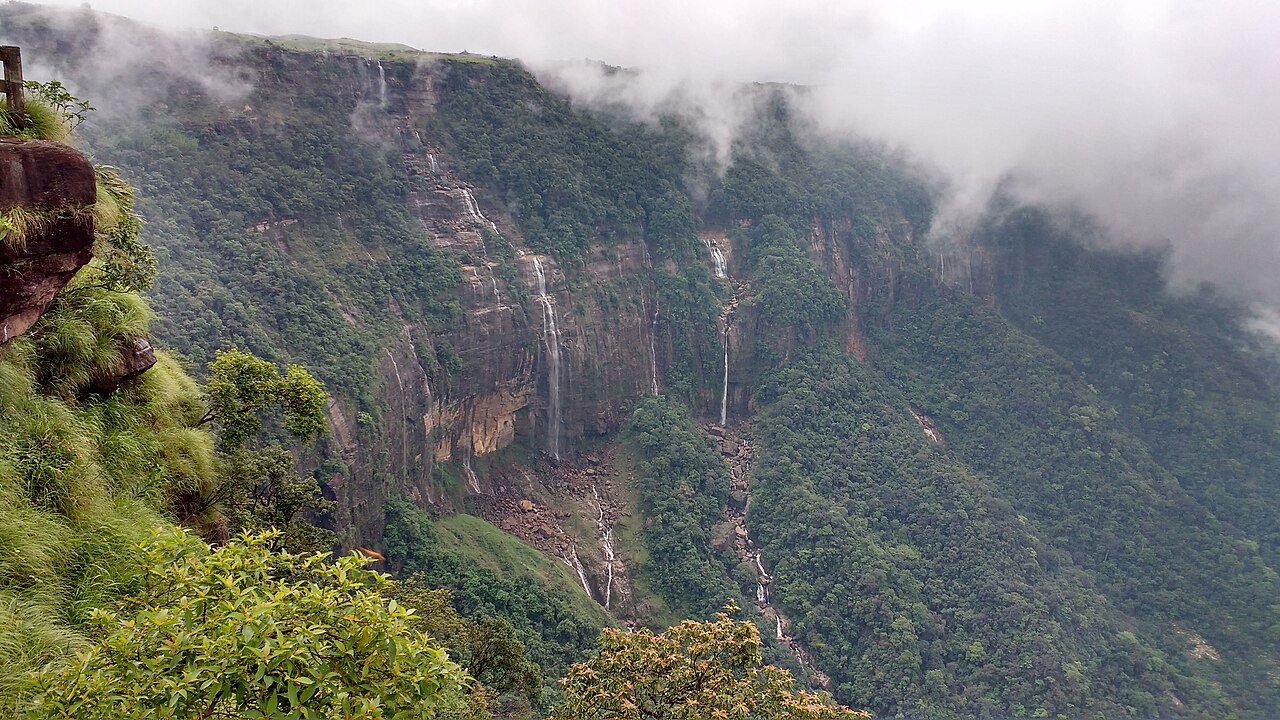 Seven Sisters Falls Cherrapunji