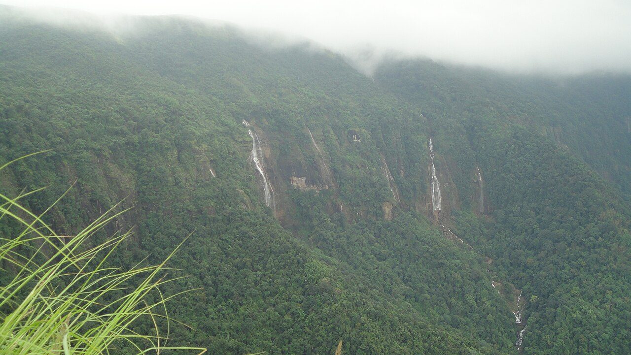 Seven Sisters Falls Cherrapunji