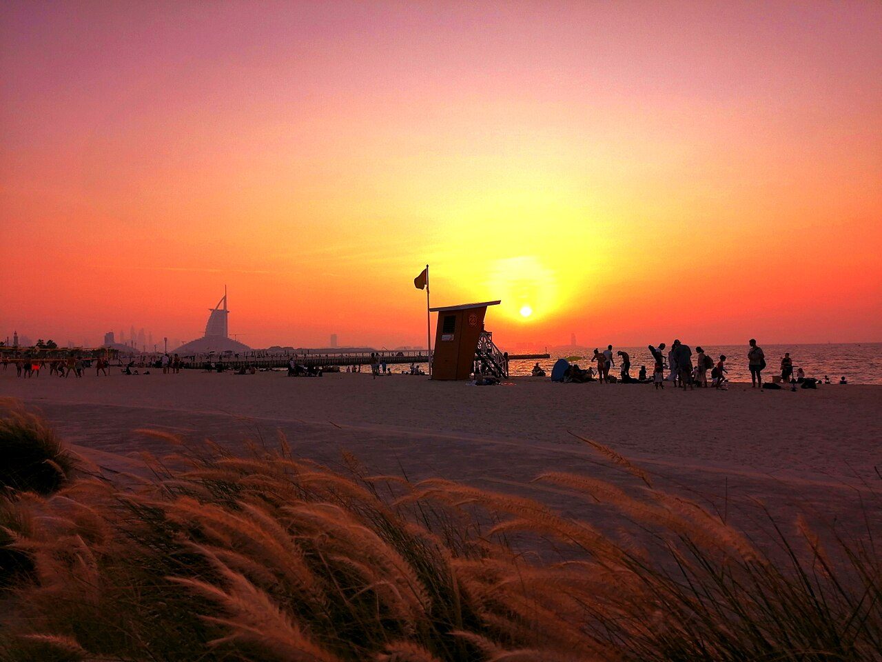 Kite Beach at sunset