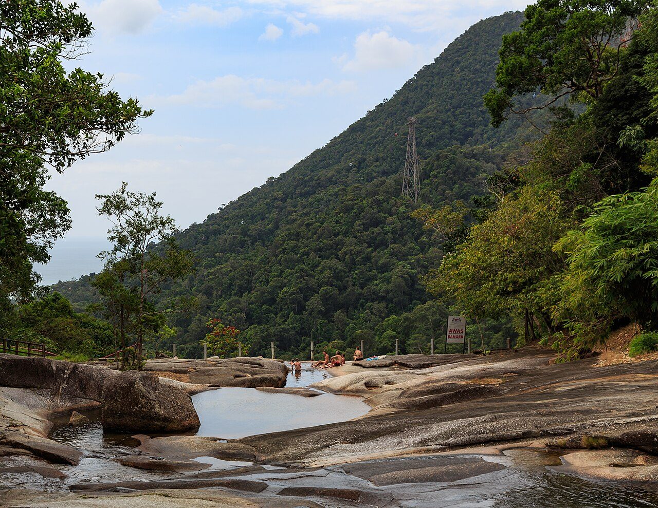 Telaga Tujuh Waterfall