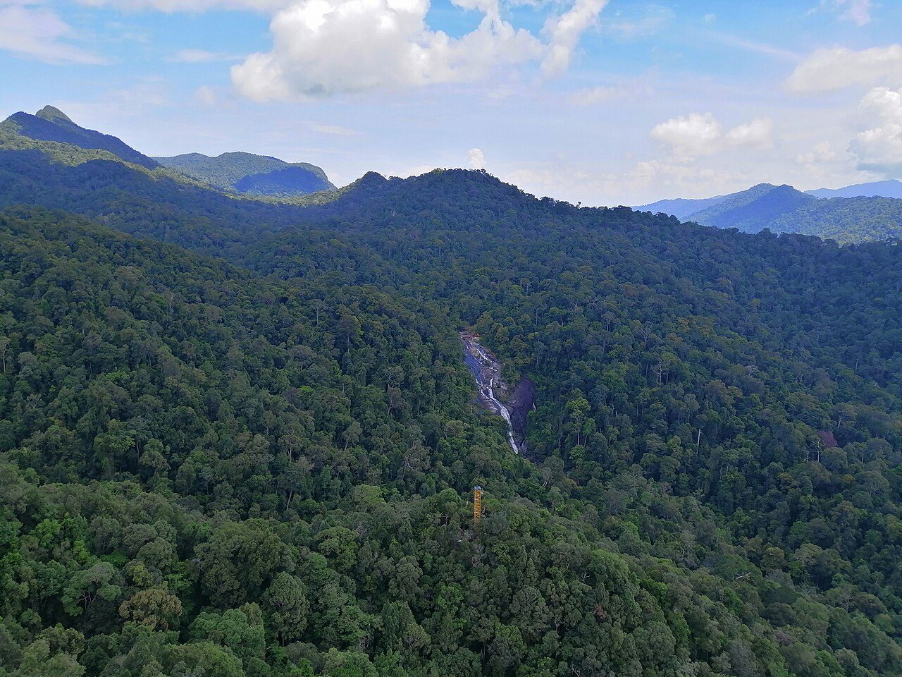 Telaga Tujuh Waterfall