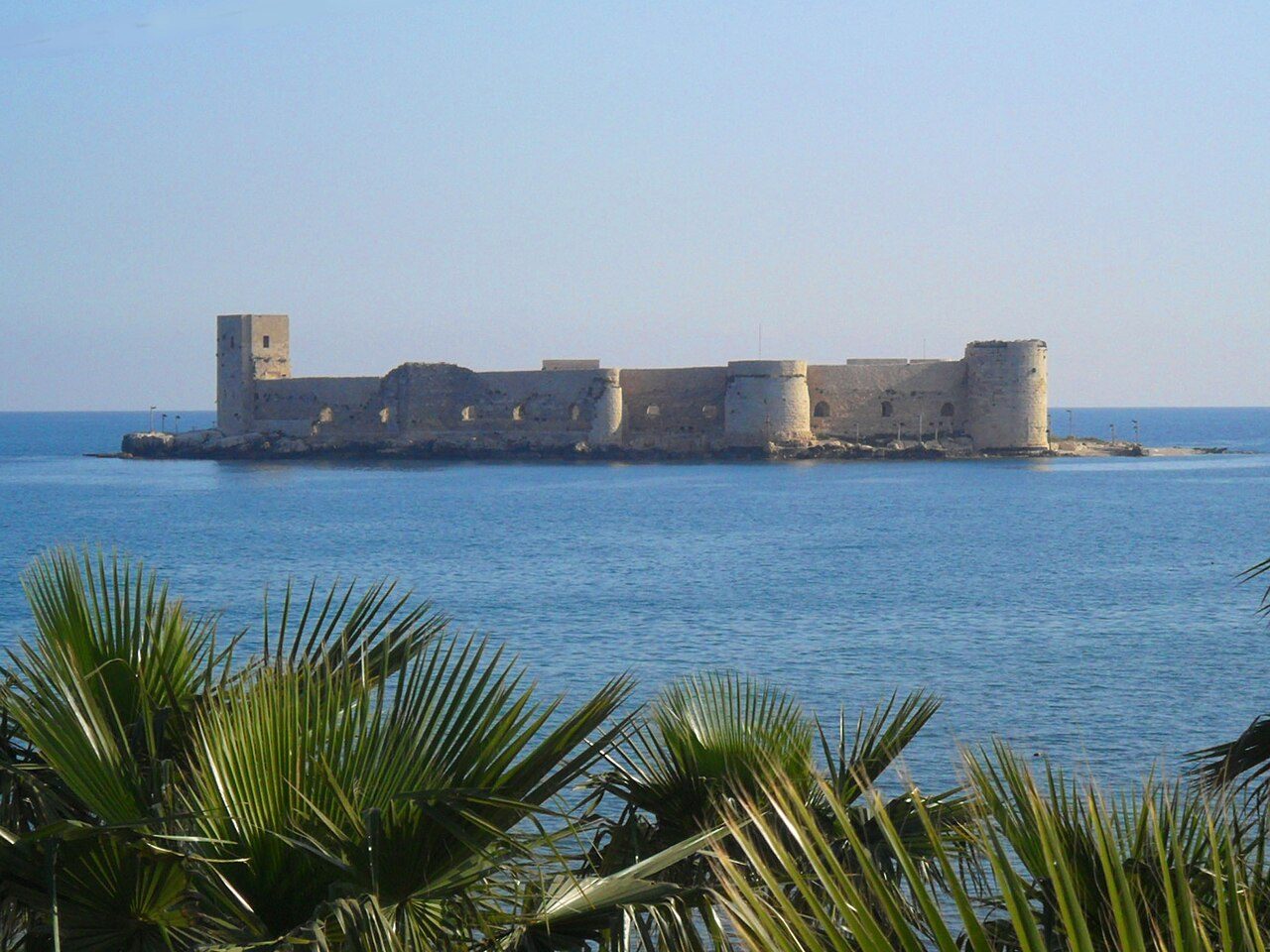 Kızkalesi, the Maiden's Castle.