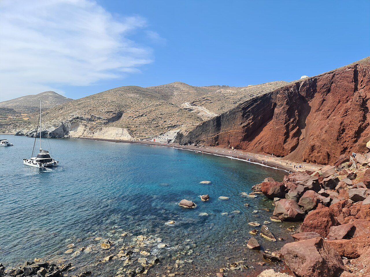 Red Beach Santorini