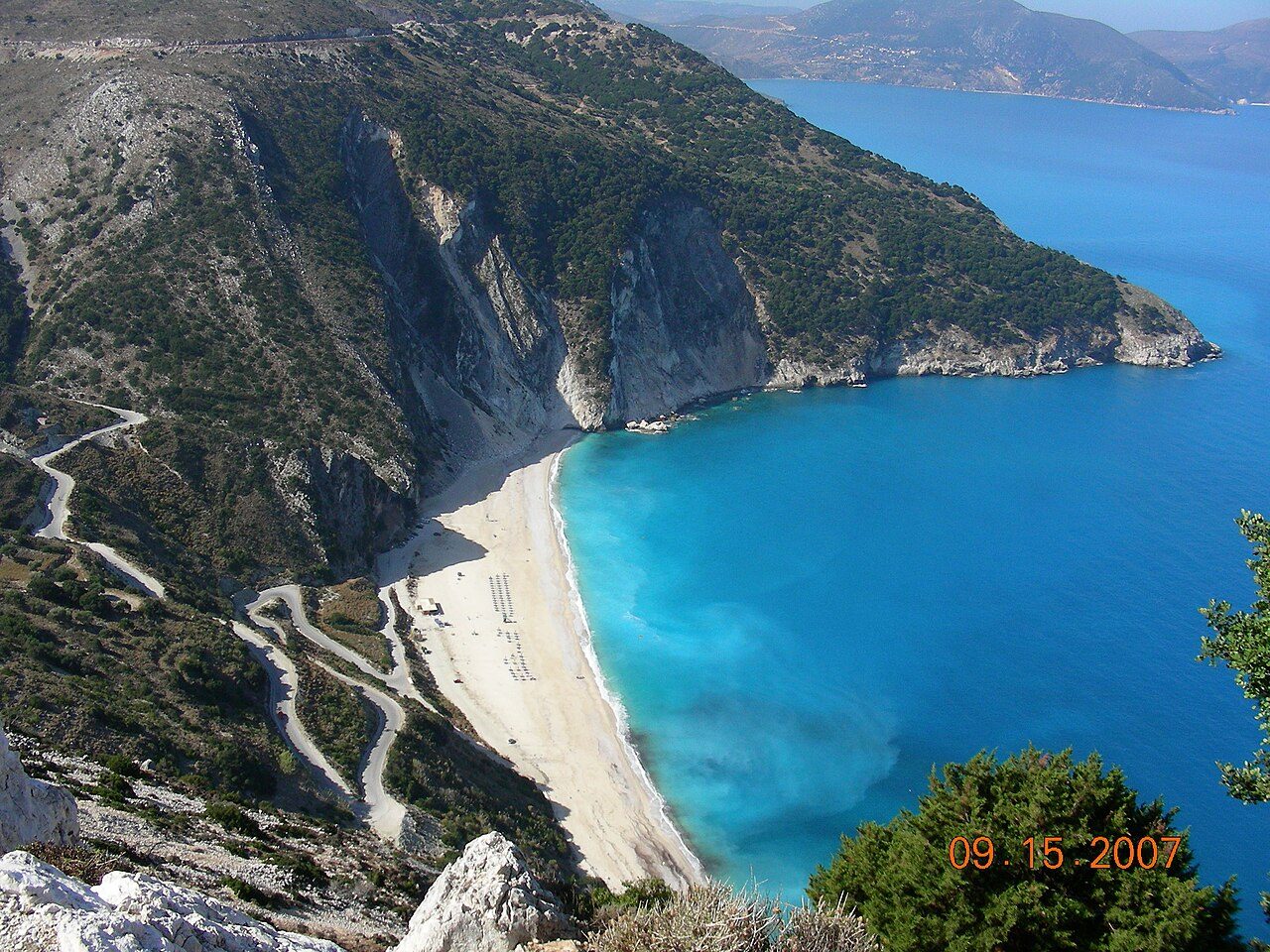 Myrtos Beach