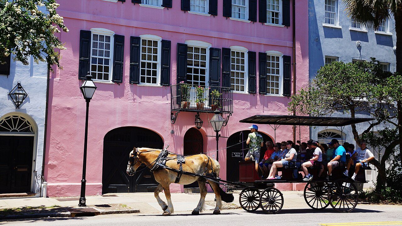 Charleston Rainbow Row