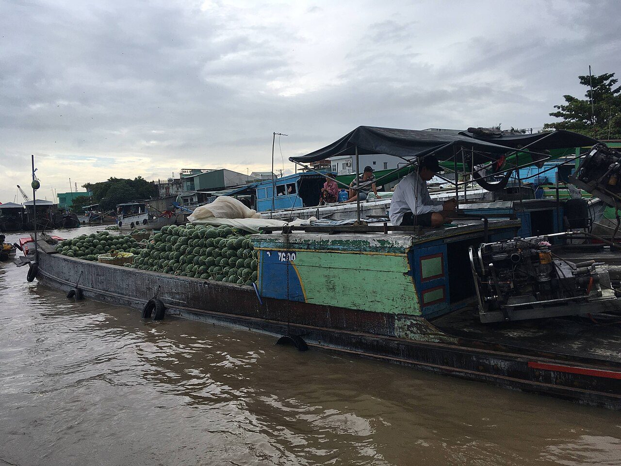 Cai Rang Floating Market