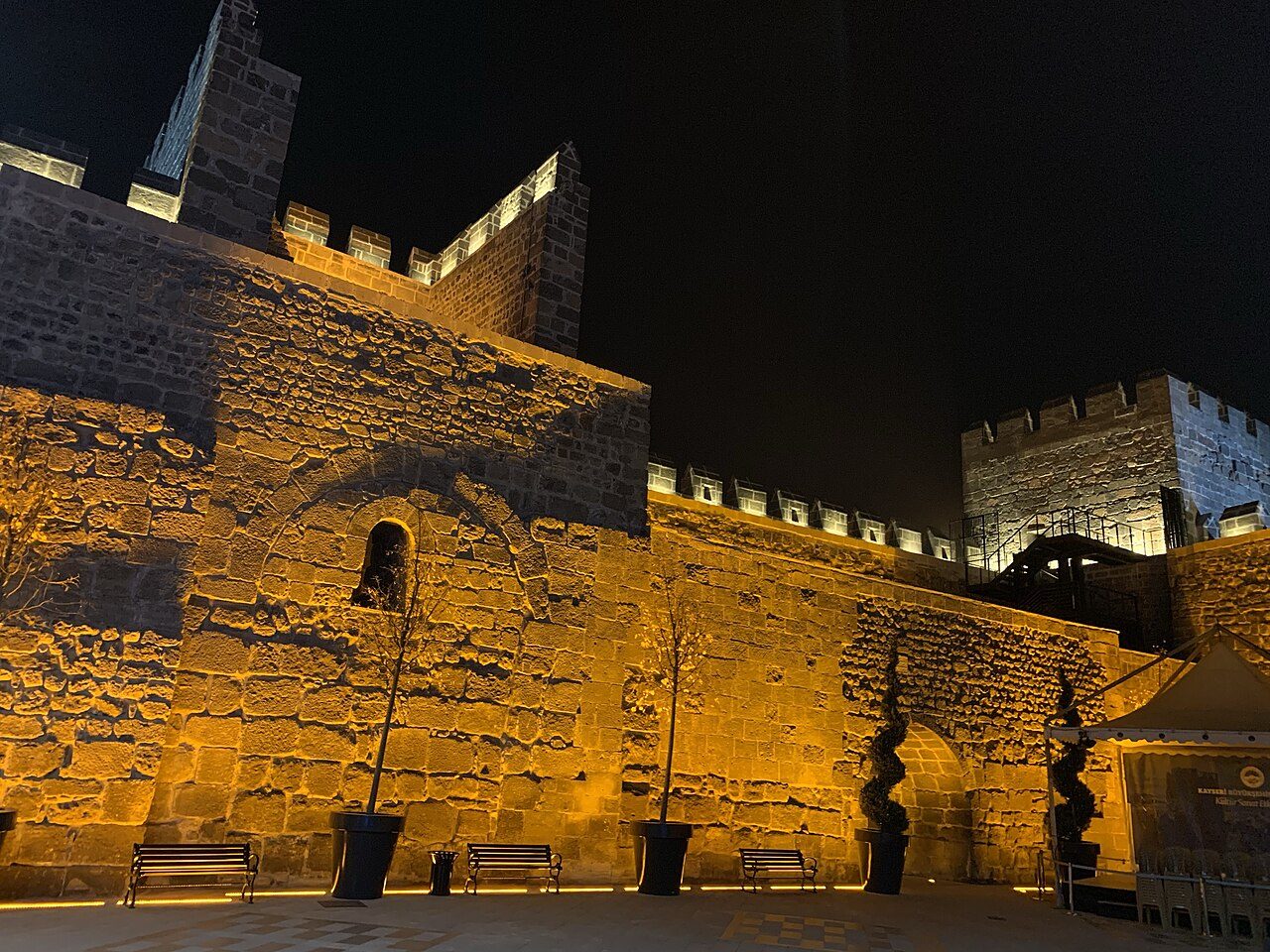 Kayseri Castle.