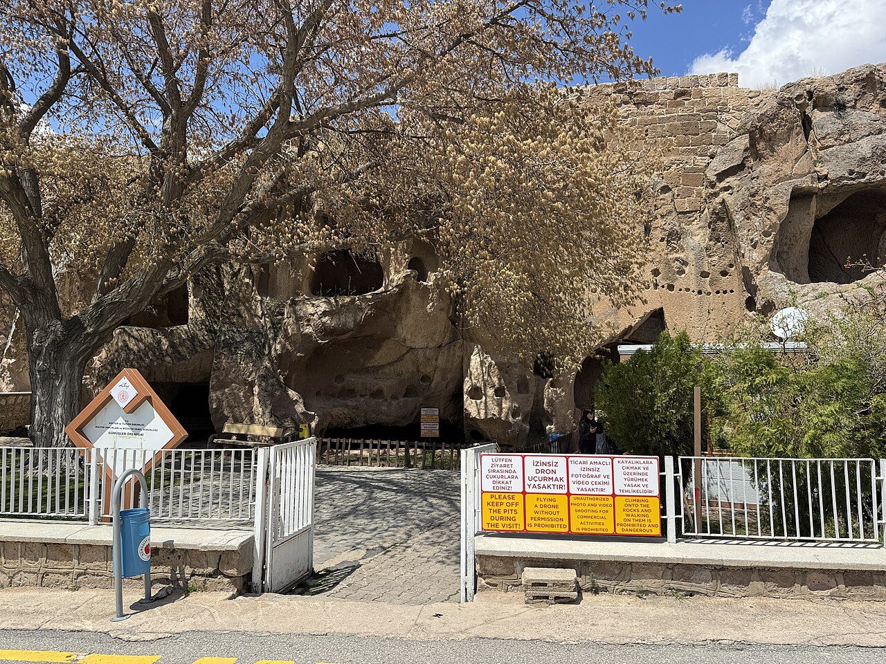 Gümüşler Monastery exterior.